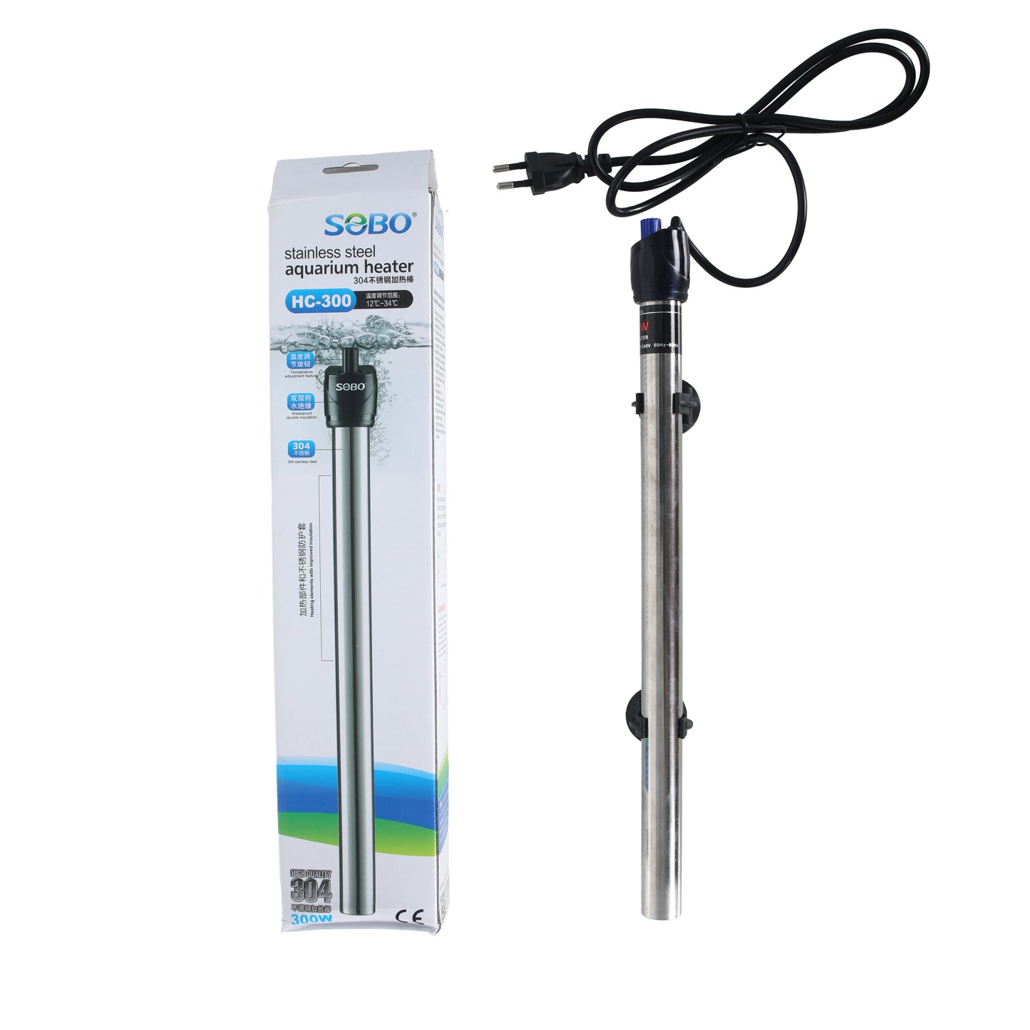SOBO SH-300W(STEEL) | HEATER