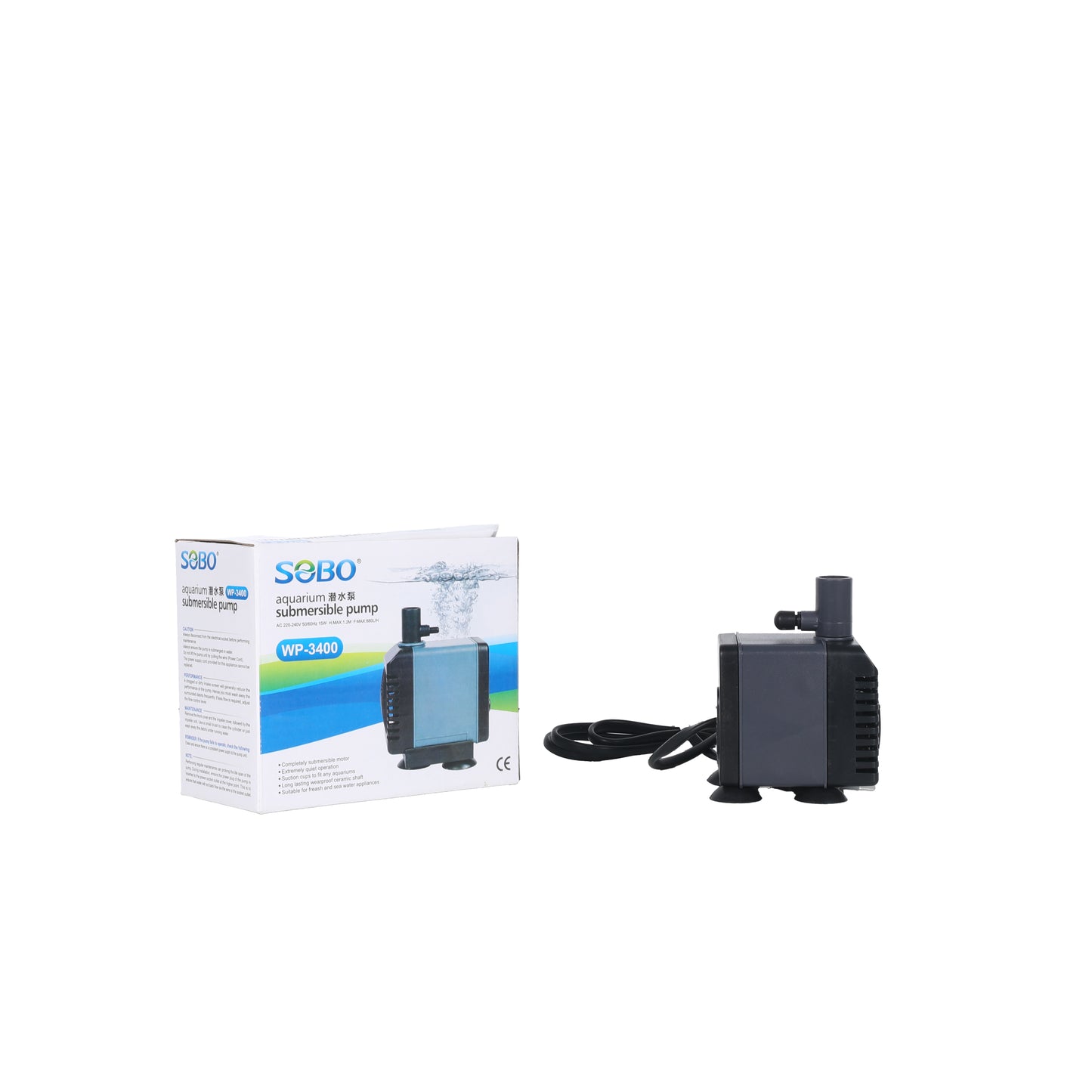 WP-3400 | WATER PUMP | SOBO